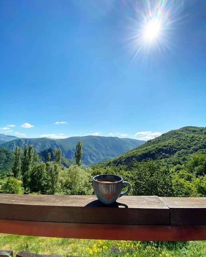 Cottage Modrich Struga Bagian luar foto