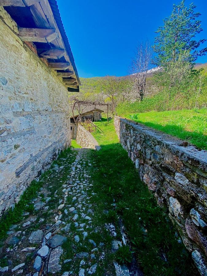 Cottage Modrich Struga Bagian luar foto