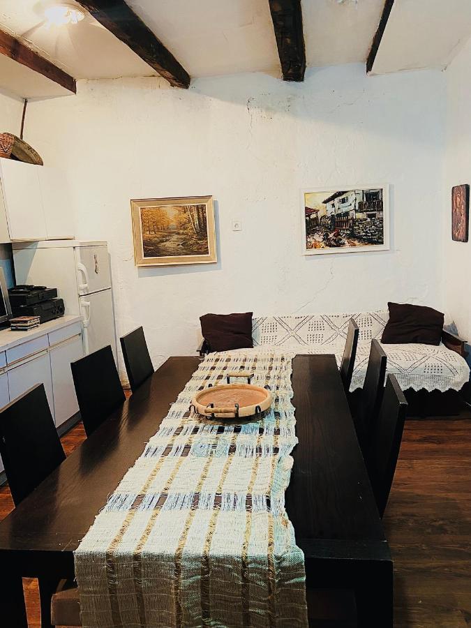 Cottage Modrich Struga Bagian luar foto